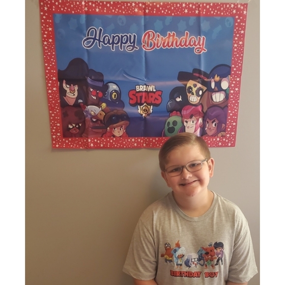 Brawl Stars Birthday Banner - Picture 1 of 9
